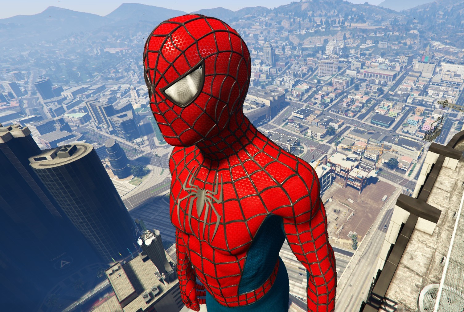 SPIDERMAN DELUXE Addon Ped GTA 5 Mod SPIDERMAN DELUXE2 
