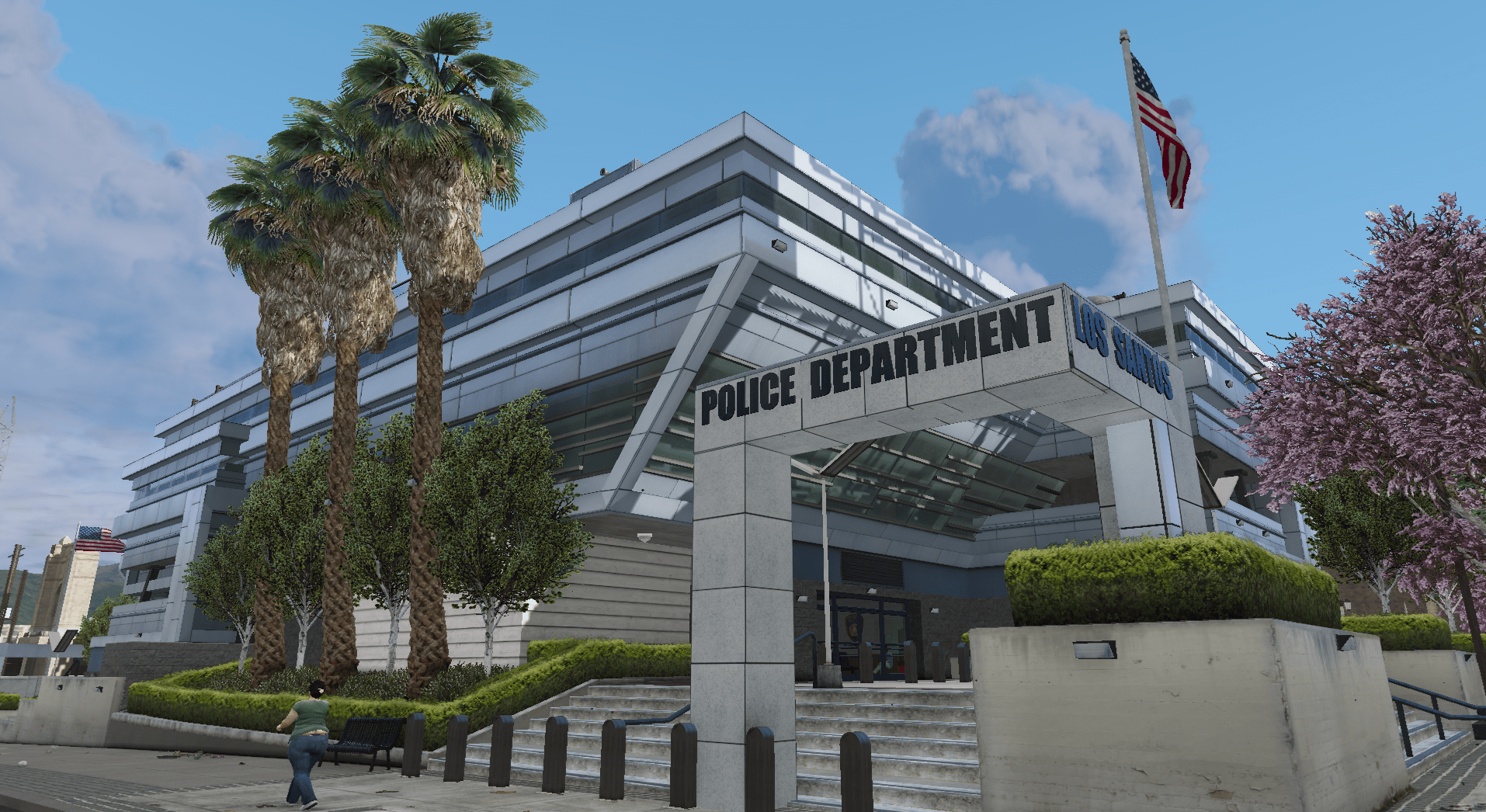 Mission Row Police Station Add On SP YMAP Menyoo V1 0 GTA 5 Mod Mission Row Police