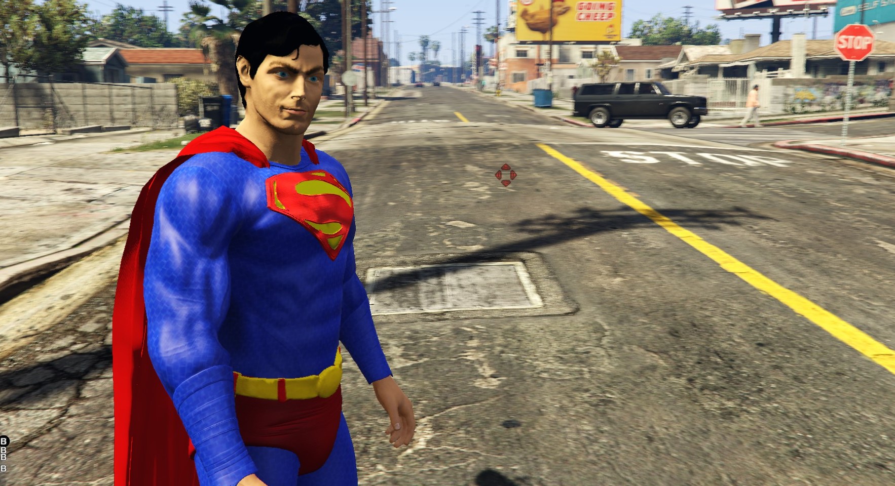 Superman V2 Deluxe Addon Ped GTA 5 Mod Superman2 
