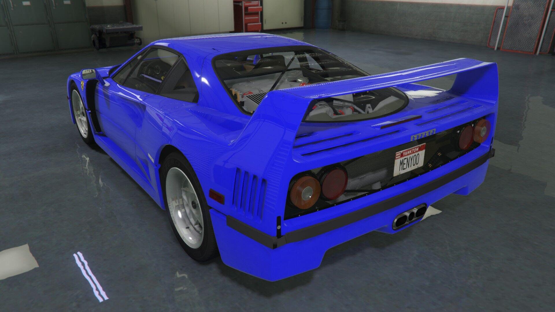 Ferrari F40 GTA 5 Mod Ferrari F403 