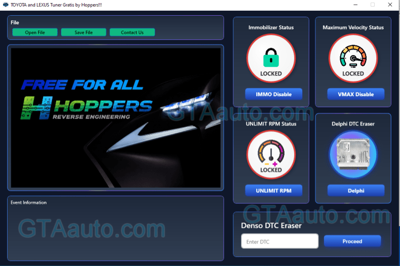 Toyota & Lexus | ECU Software for Denso & Delphi 6 Capture Toyota & Lexus | ECU Software for Denso & Delphi 2 Capture