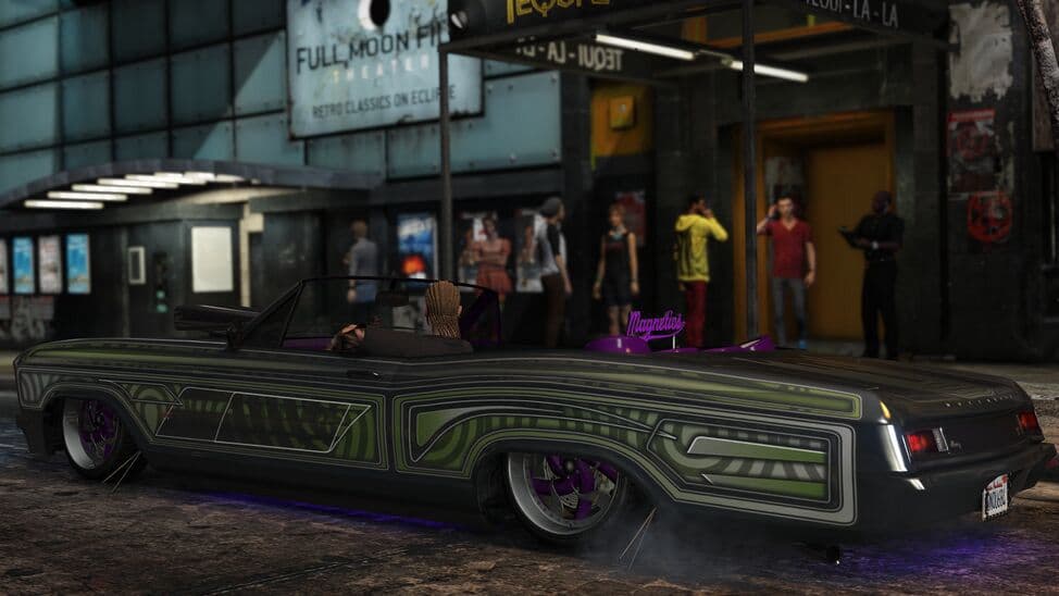 Buccaneer Custom GTA 5 Online Vehicle Info Lap Time Top Speed