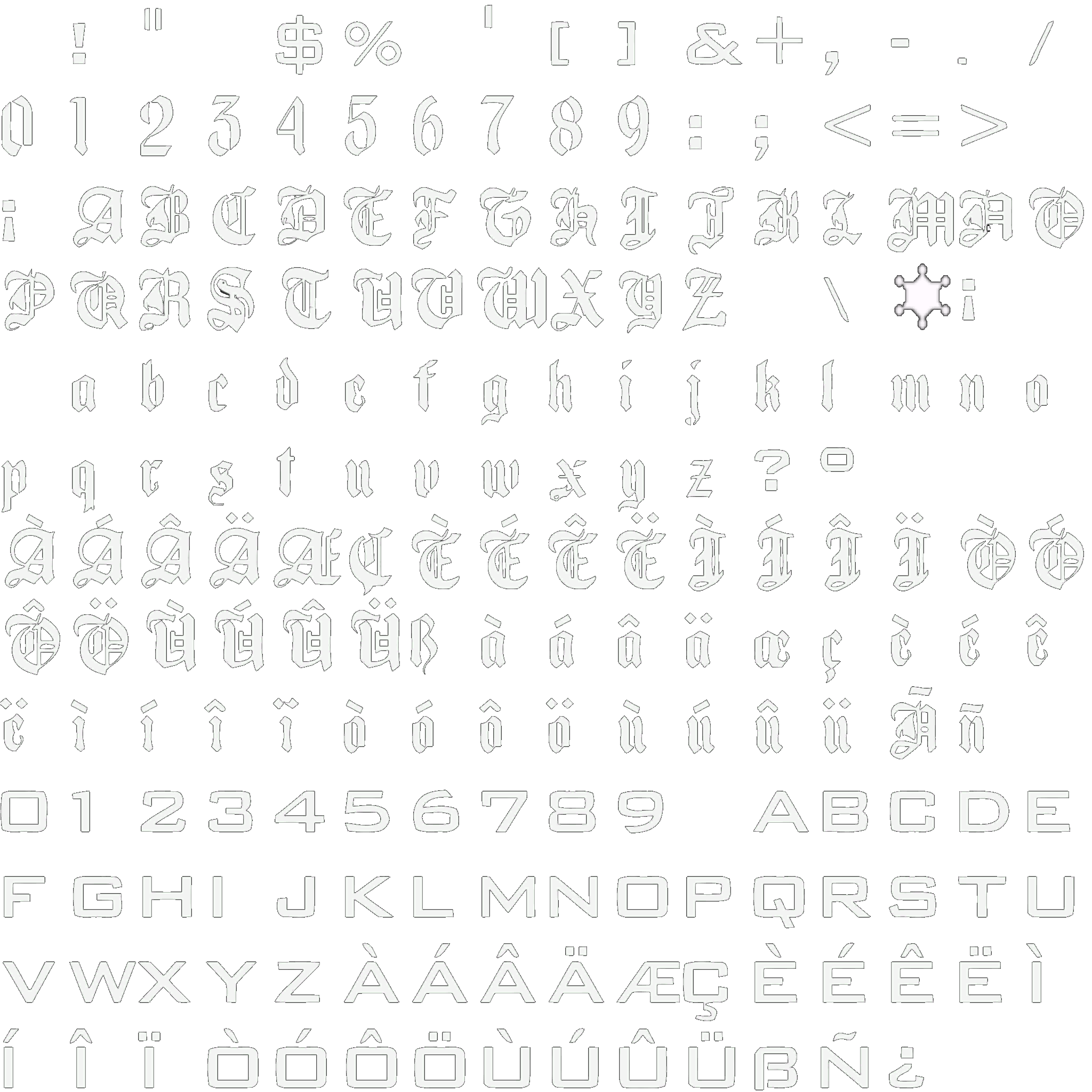 Fonts Font2 GTA Underground Combining The 3d Era Font2 