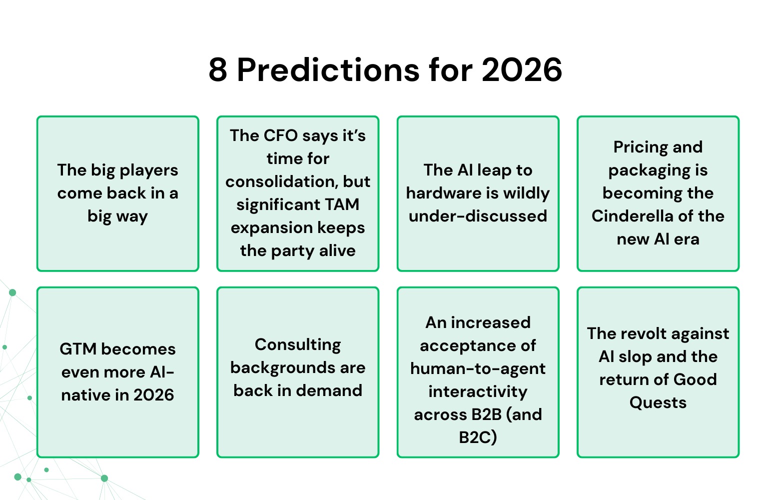 8 Predictions For 2026 GTMnow 8 Predictions For 2026 