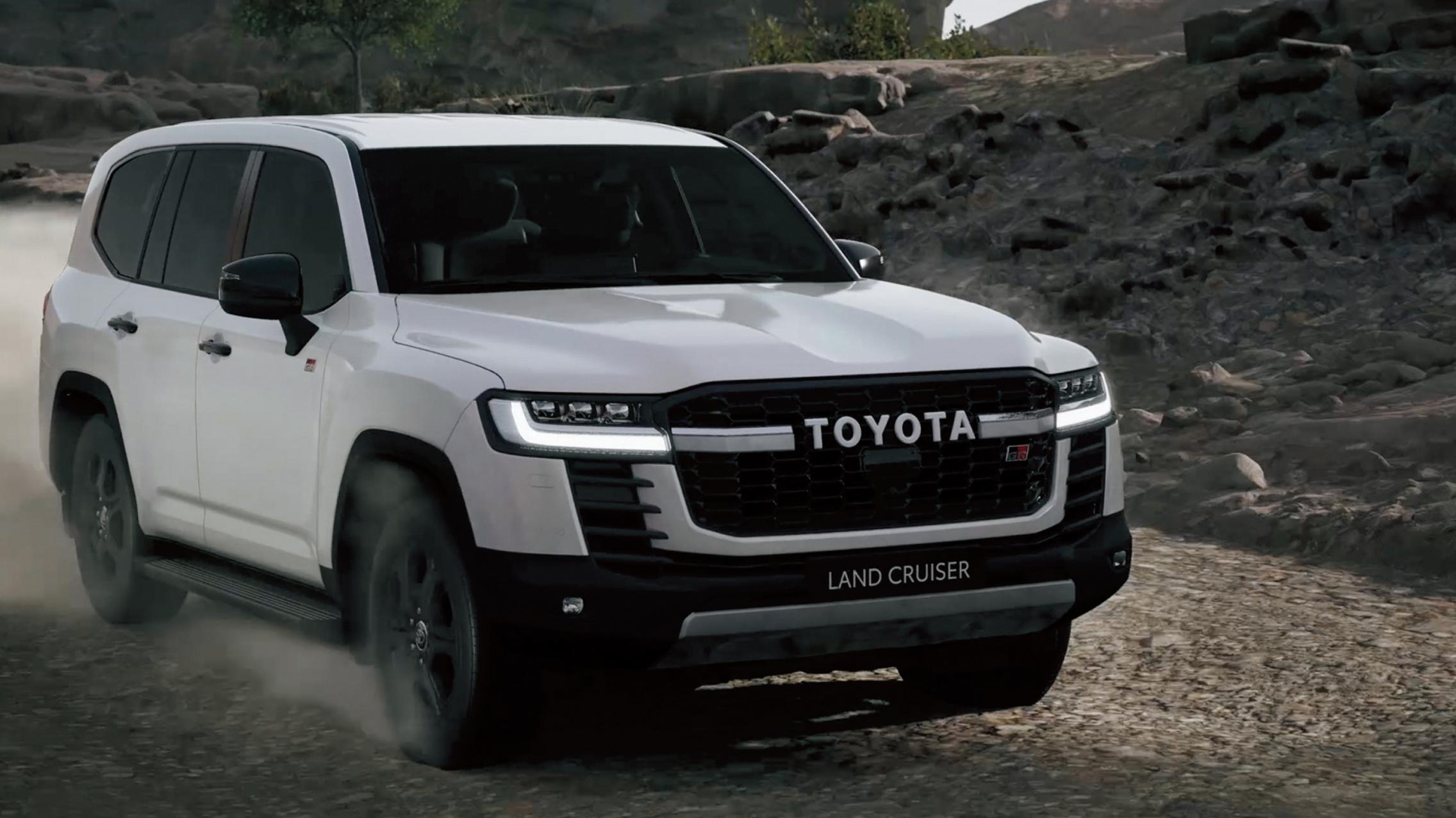 Toyota land cruiser 300: 6th gen land cruiser revealed, drops v8 for v6