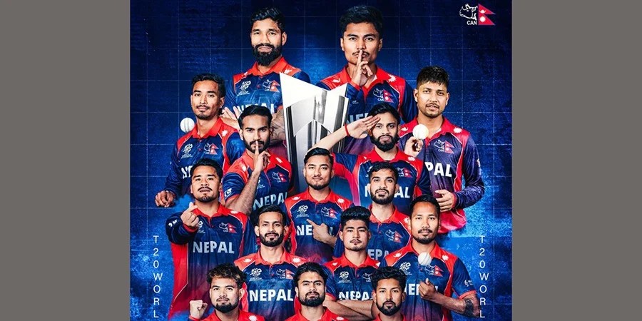 टी-२० विश्वकप: इंग्ल्यान्डविरुद्ध पहिलो खेल खेल्दै नेपाल
