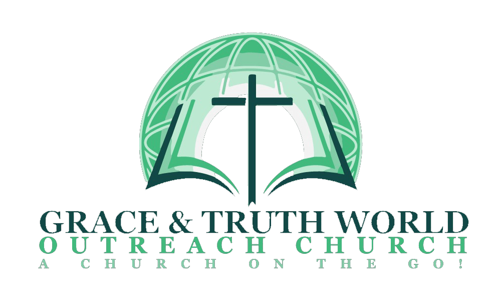 Grace & Truth World Outreach Church, church in Harvest Alabama, Spirit-led church, Christian church near me, Bible-based church, pastor in Harvest AL, Christian training center, Bible training, discipleship classes, Christian books, The Book Nook, Christian Books & Resources, give online to Grace & Truth World Outreach Church, Harvest alabama, madison, Huntsville, LOGO