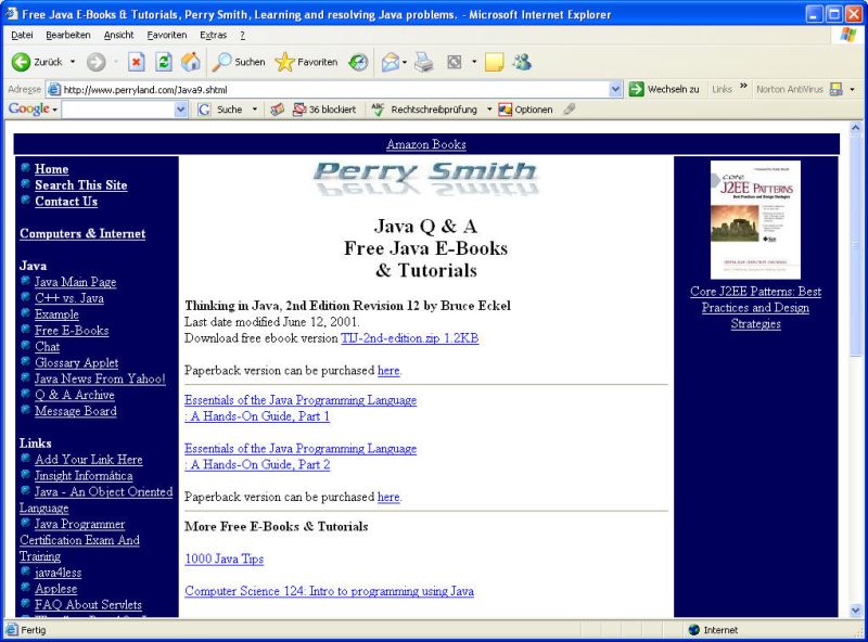 Java Lernen Kurz Gut Book - Creative Vintage Picture - Retina