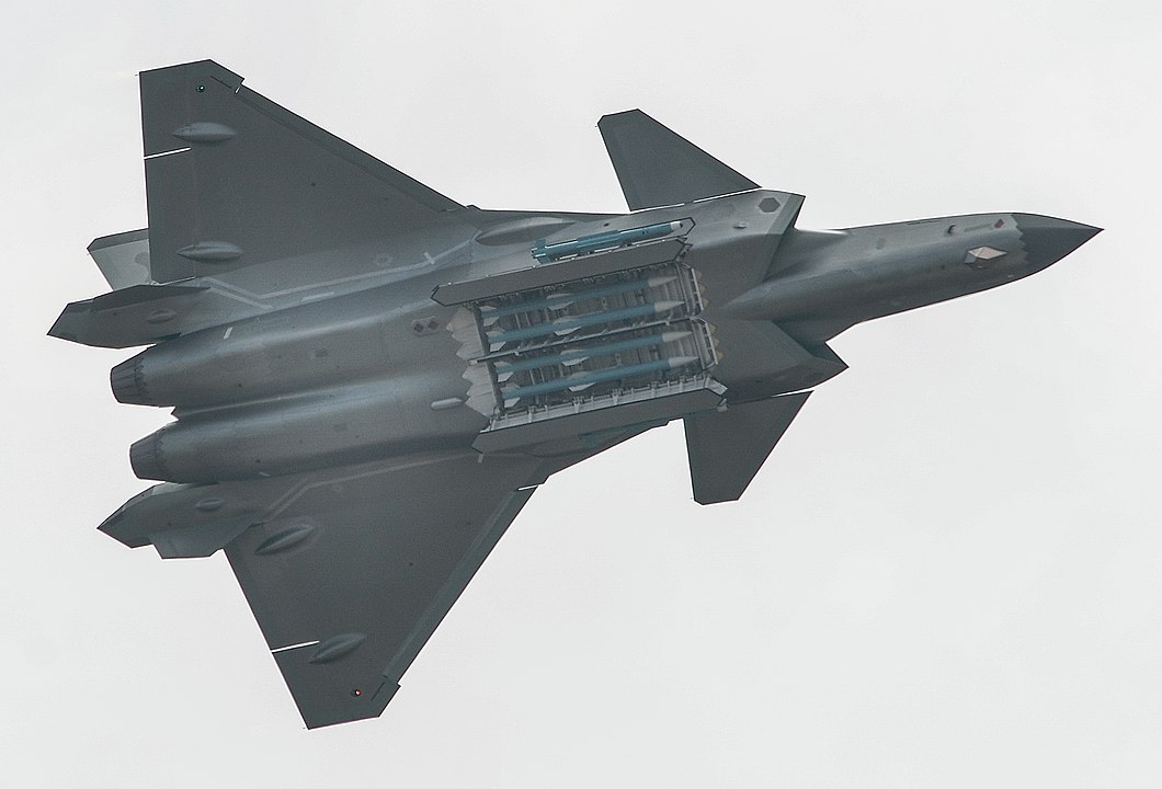 J-20 fighter à Zhuhai en 2018