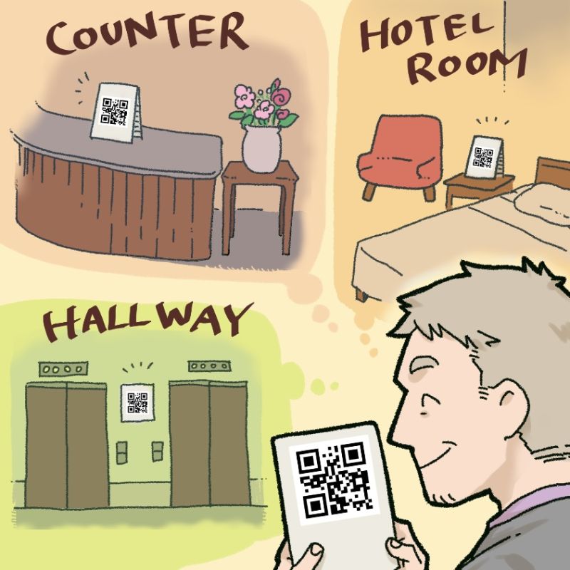 Guest Concierge Ai - Modern Dark Wallpaper - Full HD