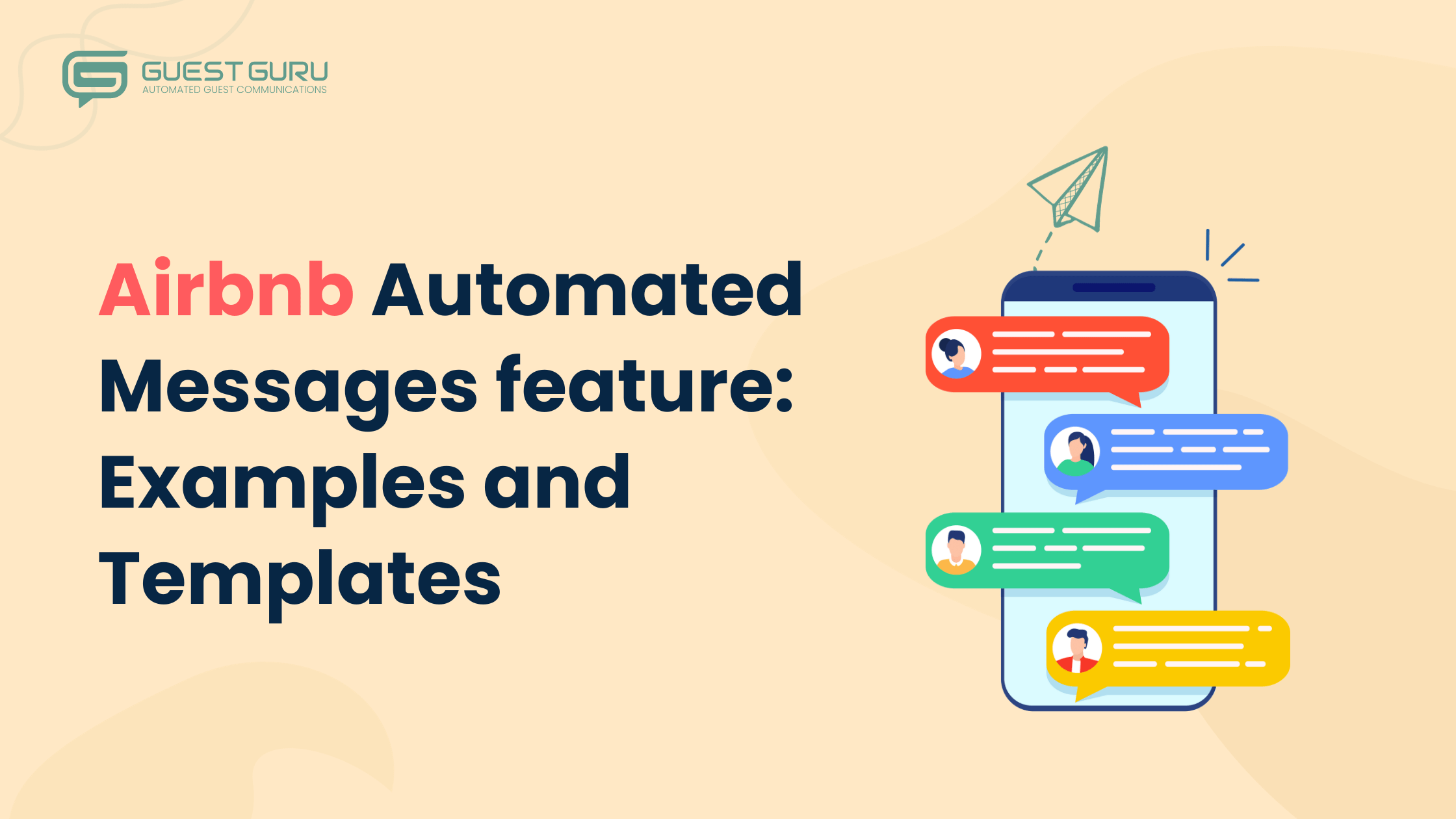 Airbnb automated messages feature: examples and templates