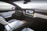 Interior do Apple Car deve contar com linhas minimalistas inspiradas nos modelos da Tesla. 