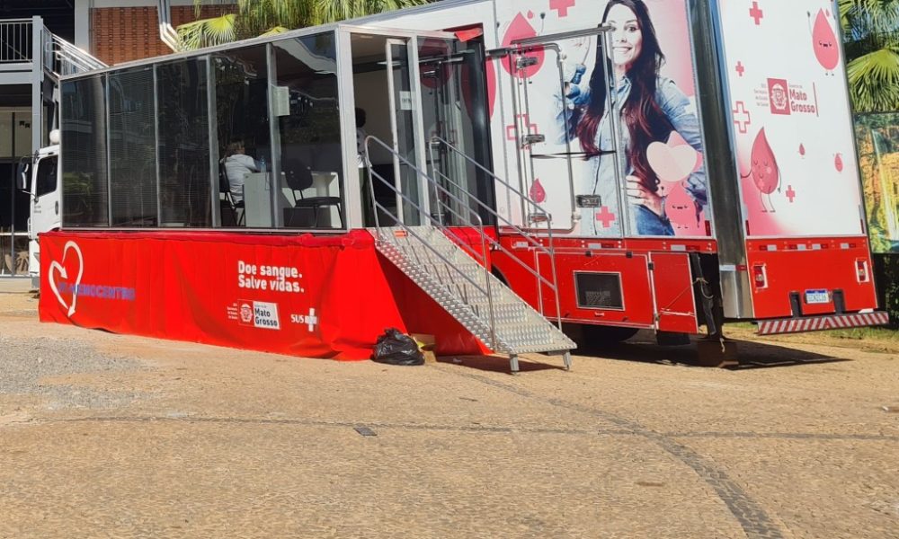 MT Hemocentro realiza ação de coleta de sangue no Hospital Metropolitano