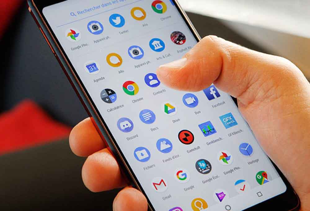 Smartphone sous Android