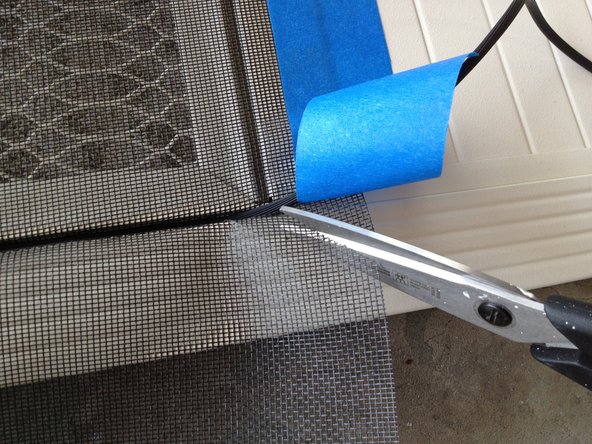 Save money by following hgtv's instructions on how to replace a screen. Screen Door Mesh Replacement Ifixit Repair Guide