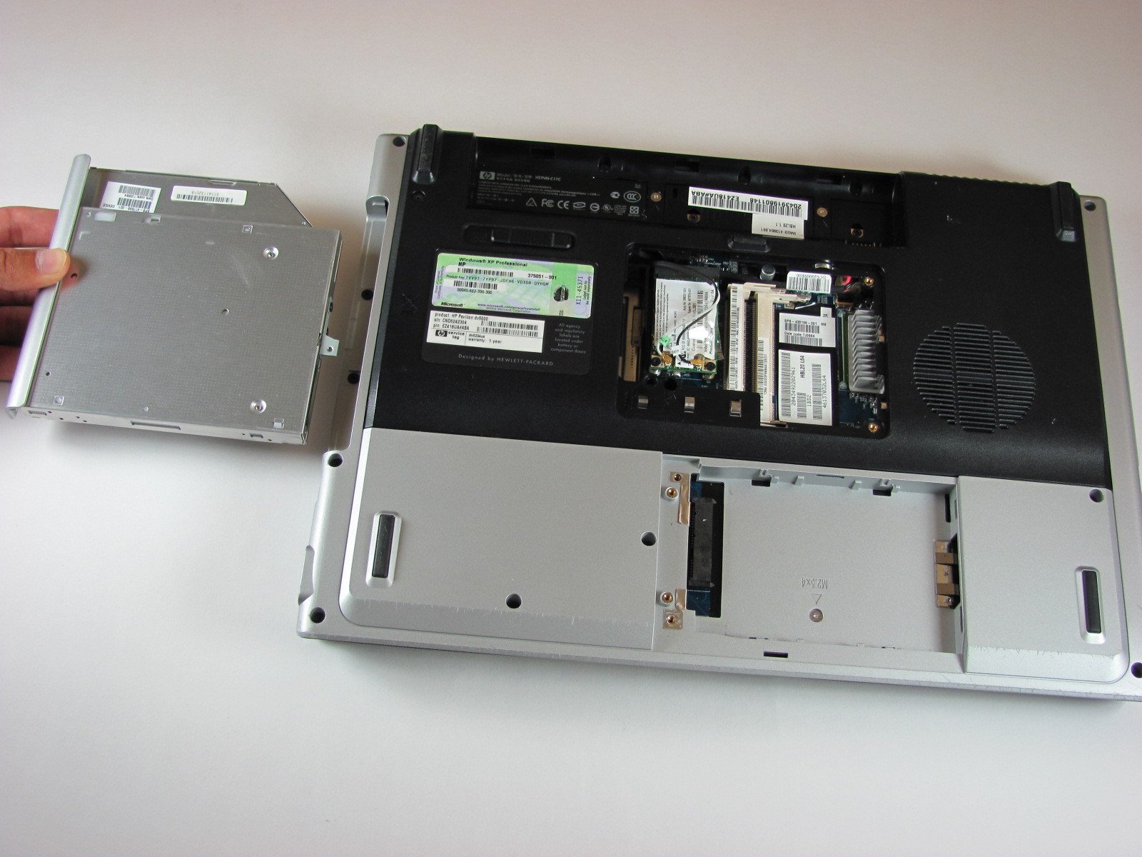 Hp Pavilion Dv5000 2nd Hdd Ssd Hard Drive Caddy Adapter For Laptop 