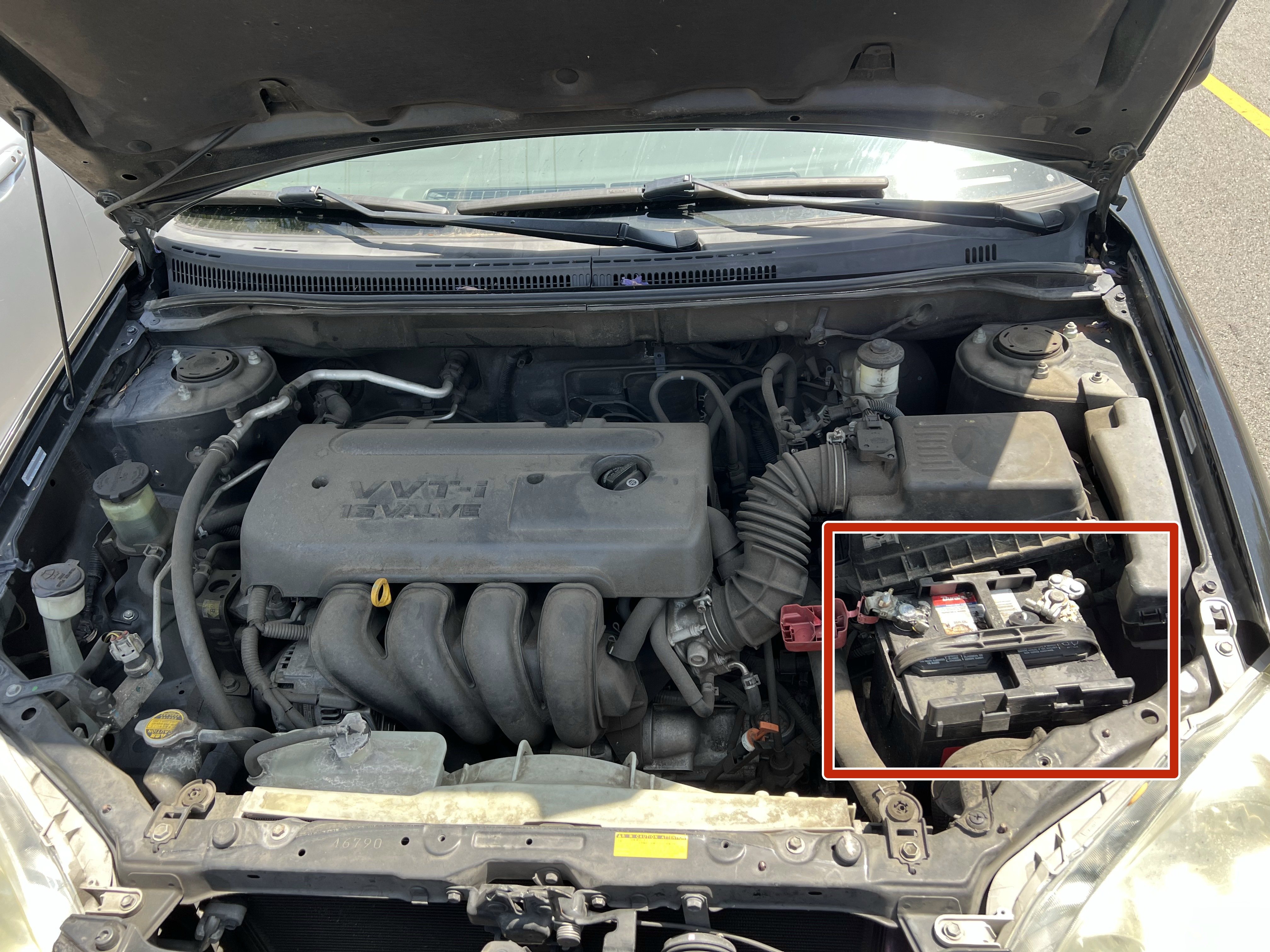 1999 toyota corolla battery size