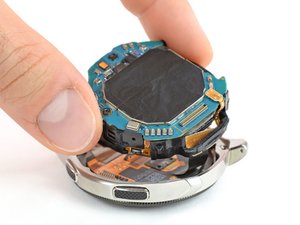 Pry off the bottom cover 3. Samsung Galaxy Watch Battery Replacement Ifixit Repair Guide