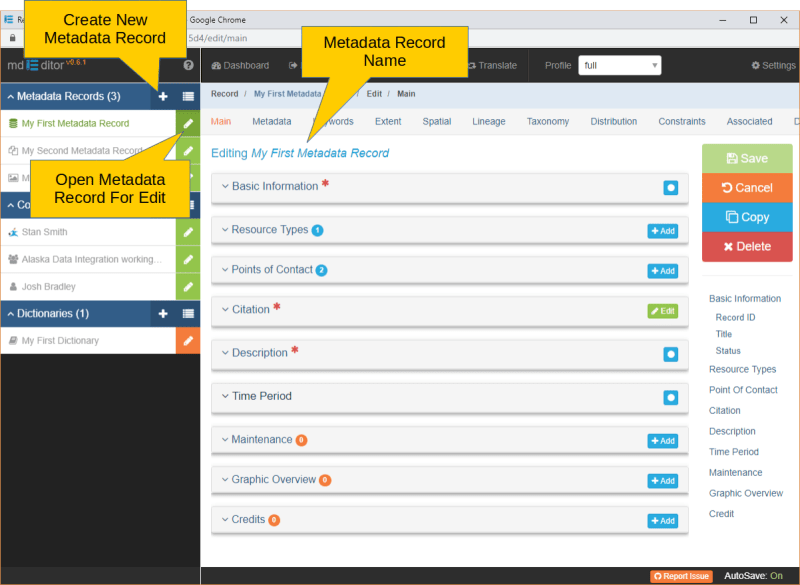 Setting Up Record Metadata - Best Dark Wallpapers in Desktop