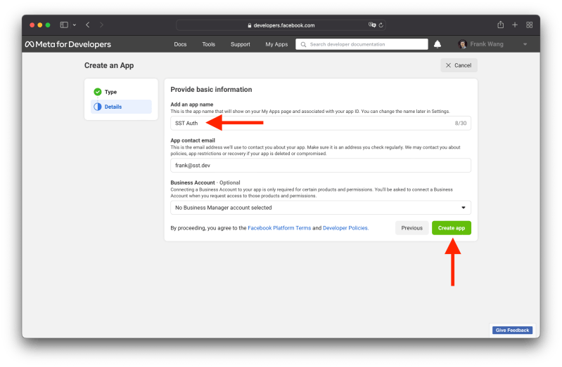 Dev Facebook - Classic Minimal Design - Mobile