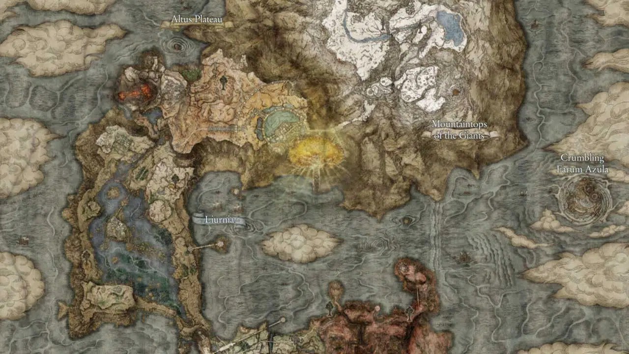 Elden ring interaktive map