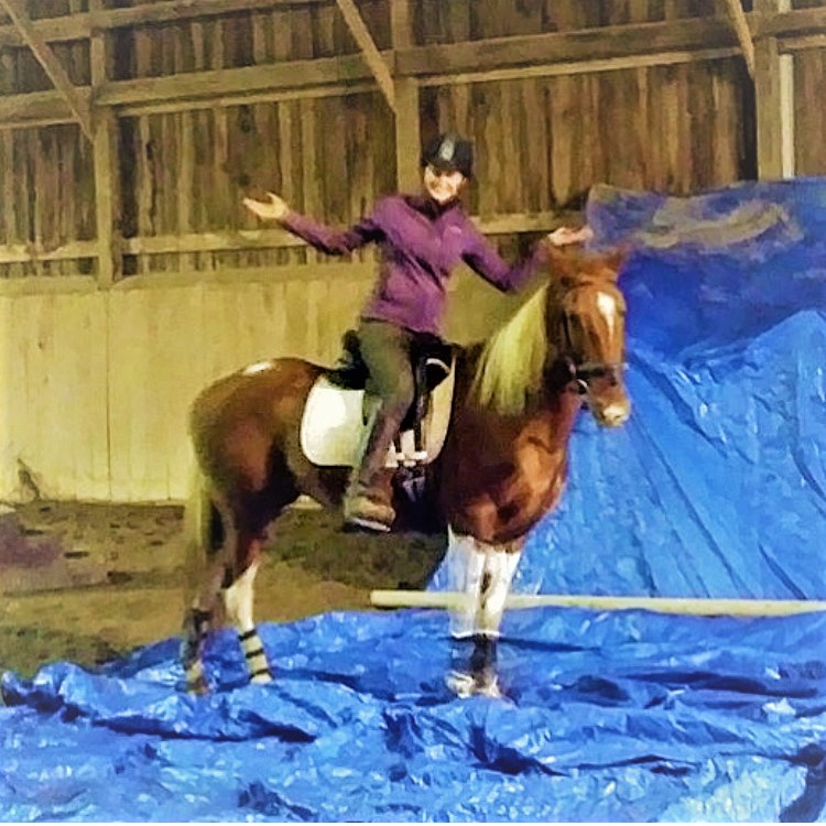 Standing on Tarp - No Sweat!