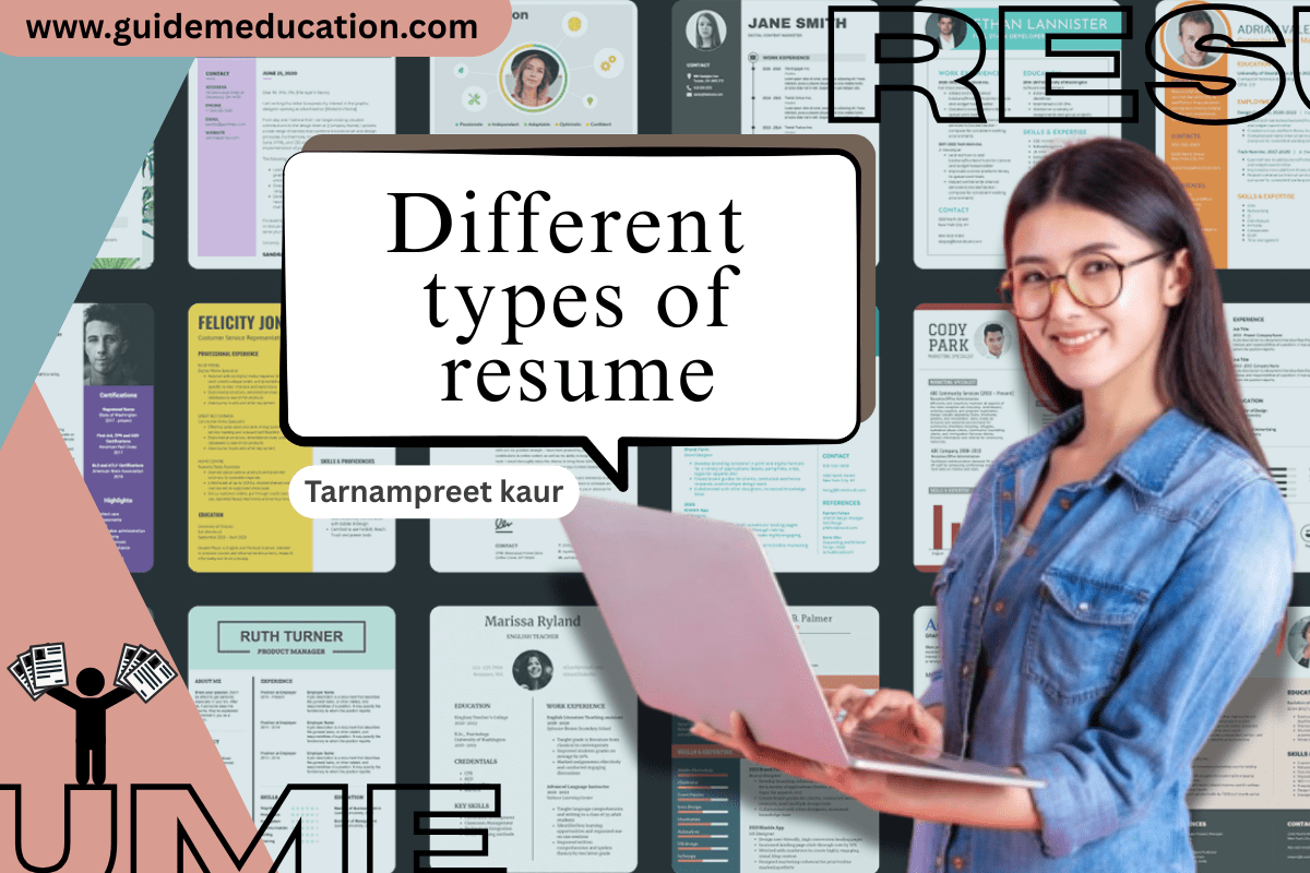 Different Types of Resumes Explained with Examples
