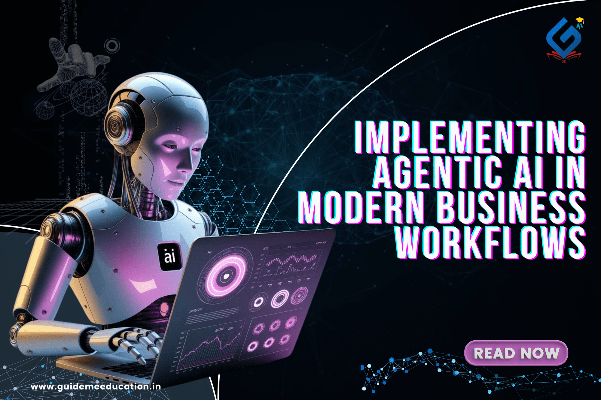 Agentic AI automating modern business workflows with intelligent decision-making systems