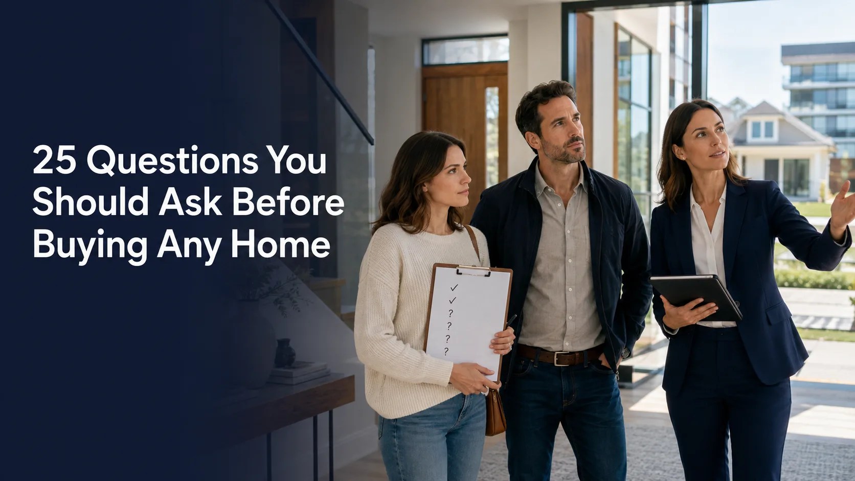 25 Questions You Should Ask Before Buying Any Home