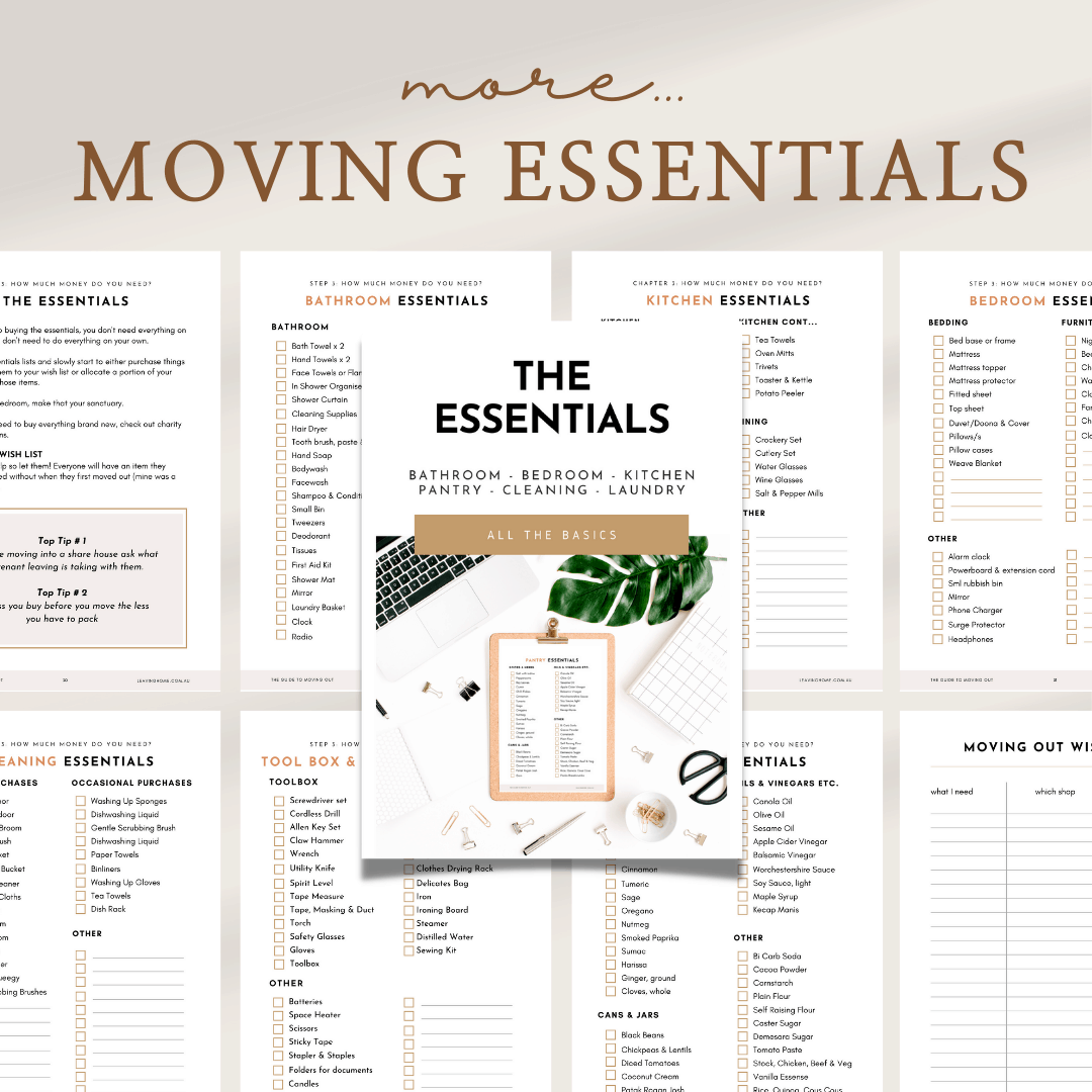 More Moving Essentials
