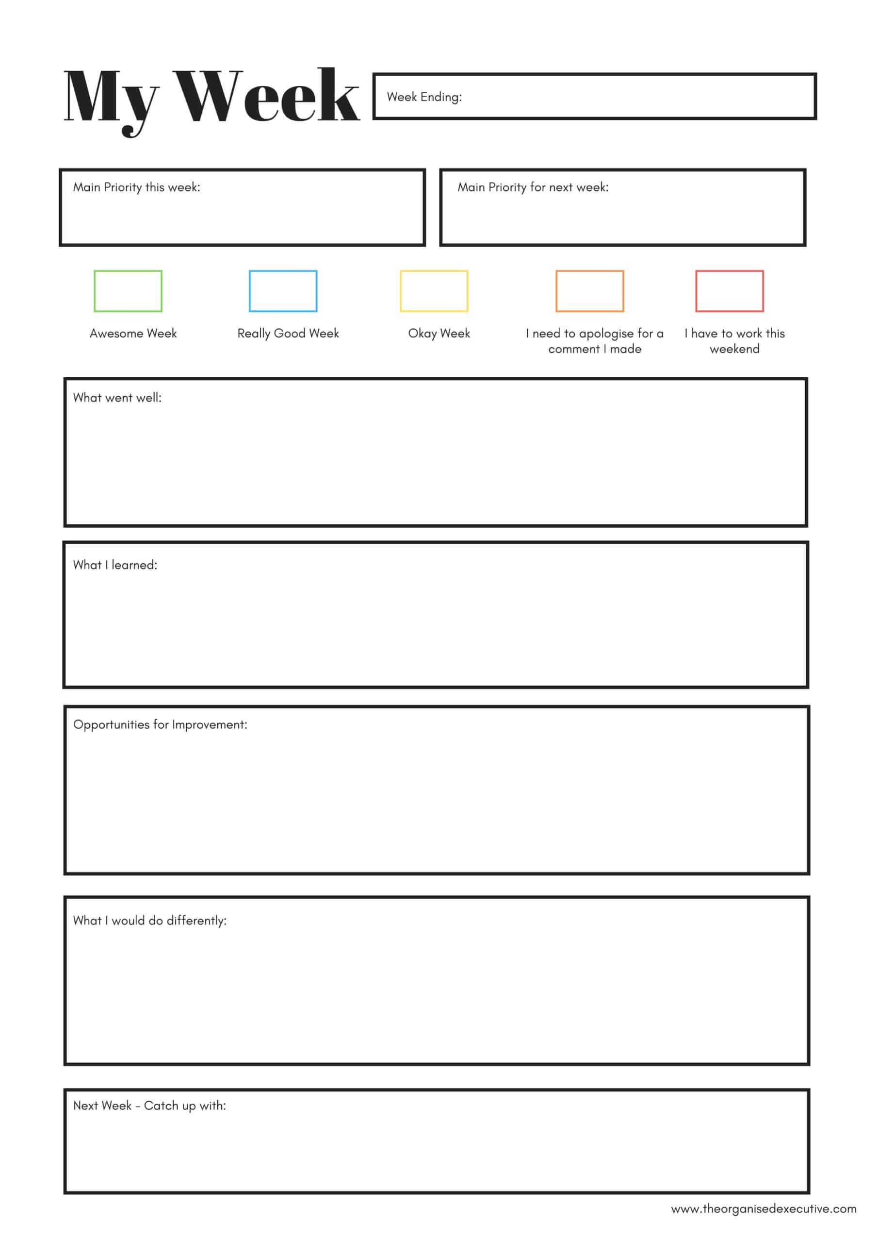 Start on the front foot by doing a little performance review preparation