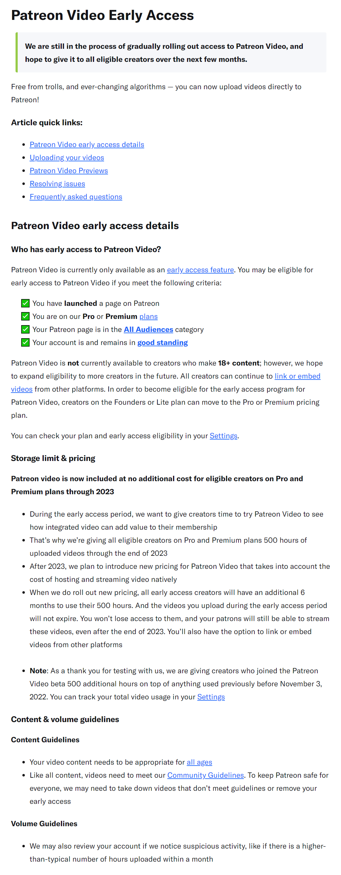 Patreon Video is here! I was given Early Access... is it worth trying? :  rpatreon