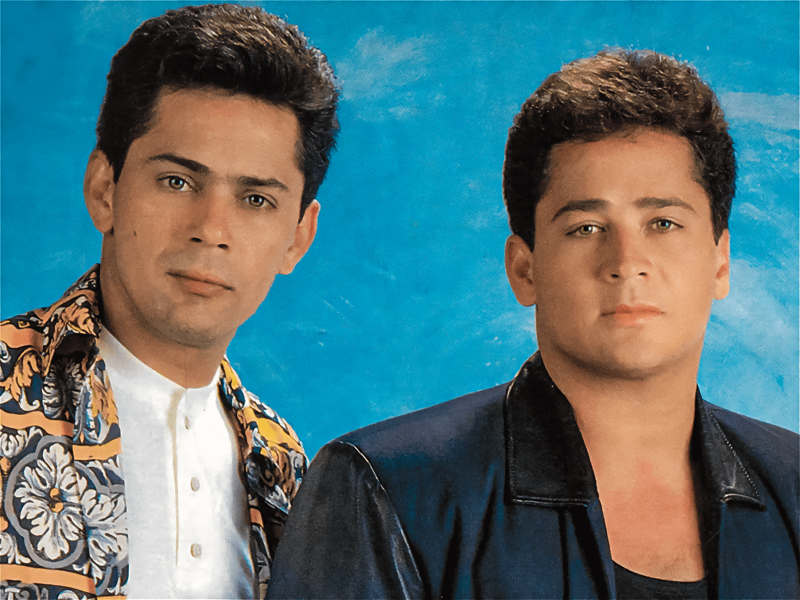 Leandro and Leonardo, from the romantic country music scene, in country music.