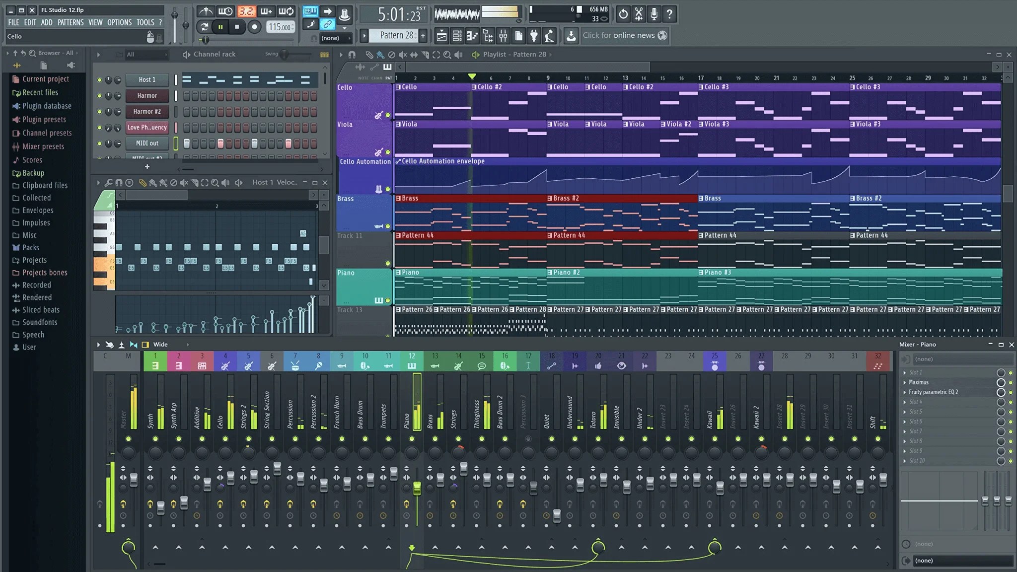 DAW for music composition, compose music - FL Studio