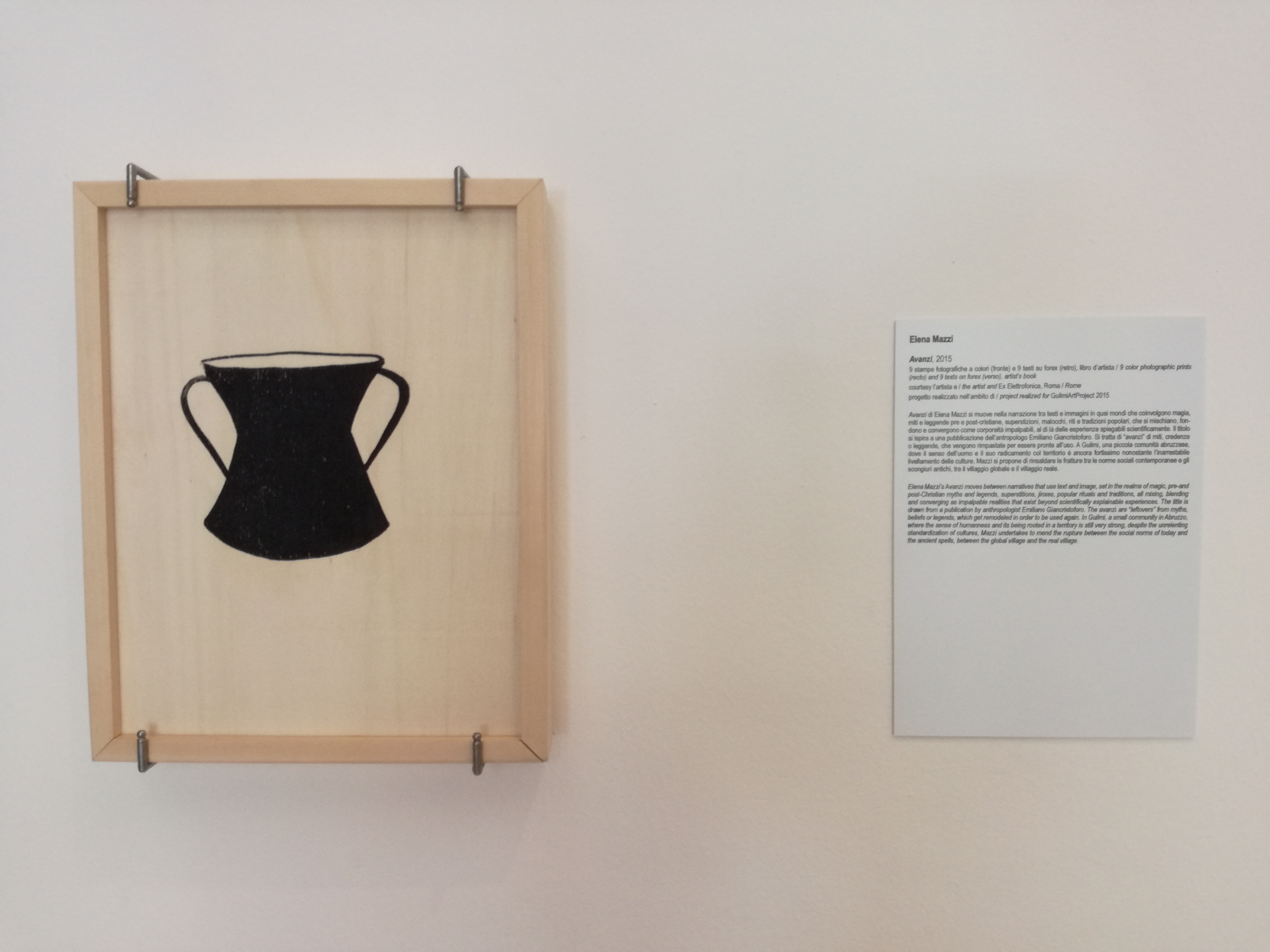 Elena Mazzi, Avanzi, That's It, Mambo, Bologna, 2018-19