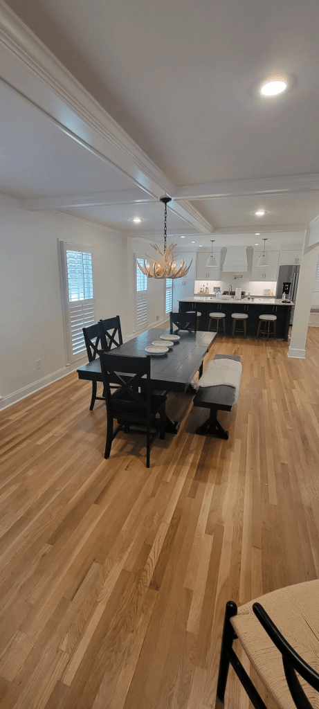 Renovated Dining Area With Modern Décor
