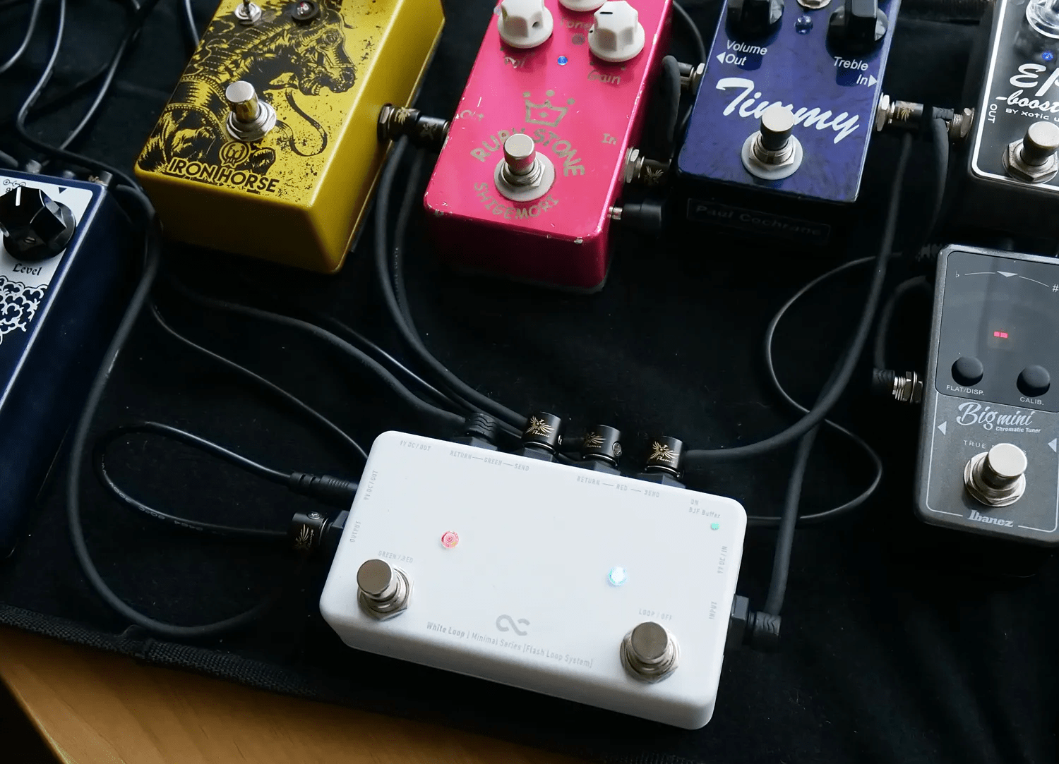 ペダルボード・エフェクター周辺機器（ループスイッチャー，ライン