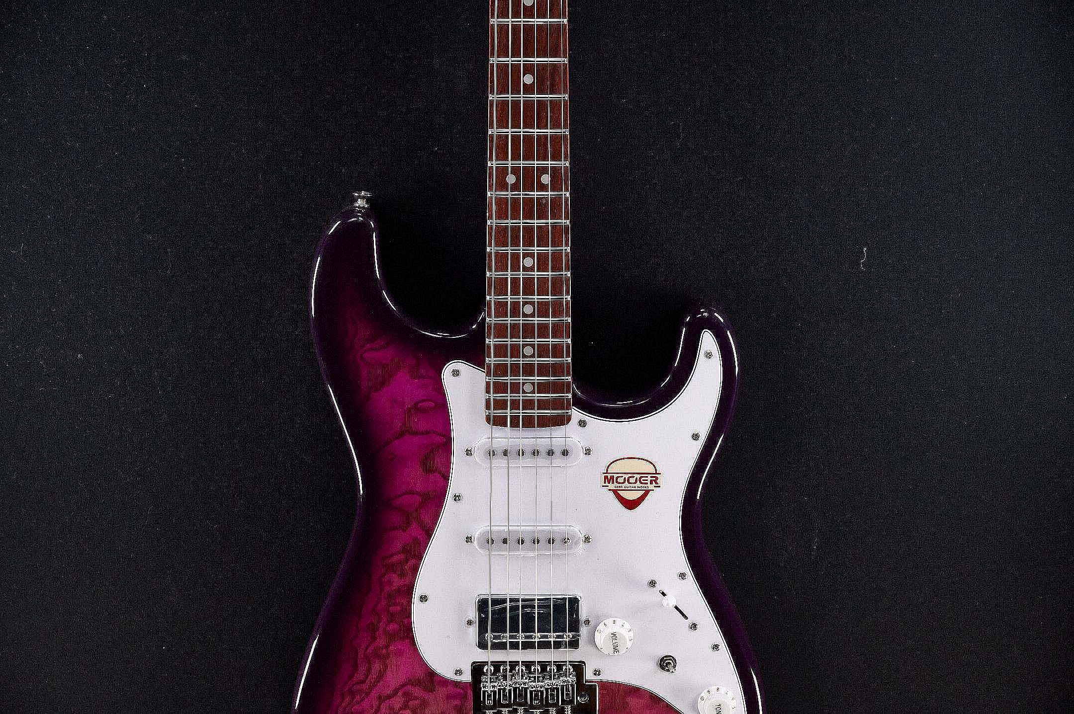 Mooer MSC20 Pro Guitar Prune Purple