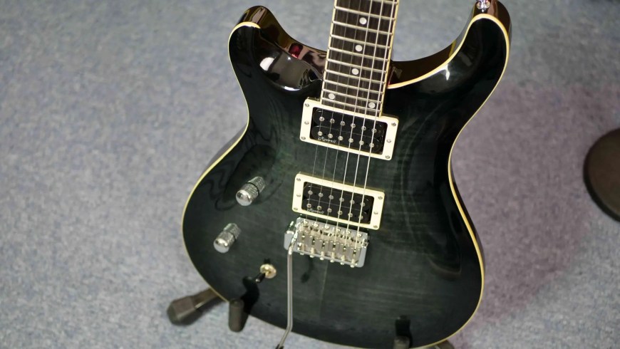 Harley Benton CST-24 Electric Guitar Headstock Body Finish