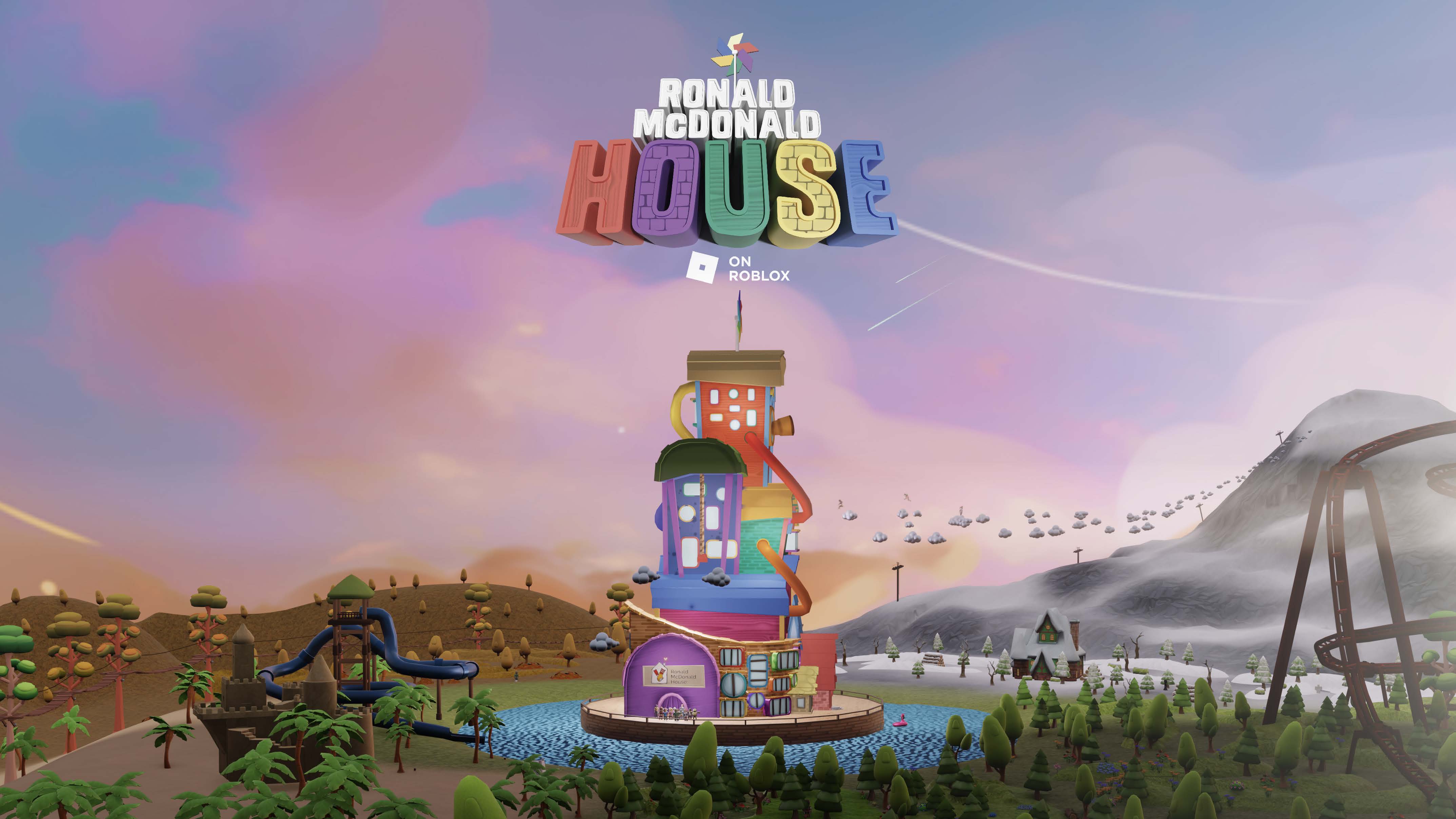 Ronald McDonald Hus Roblox Guld Gget Guldagget 