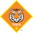 Tiger rank badge