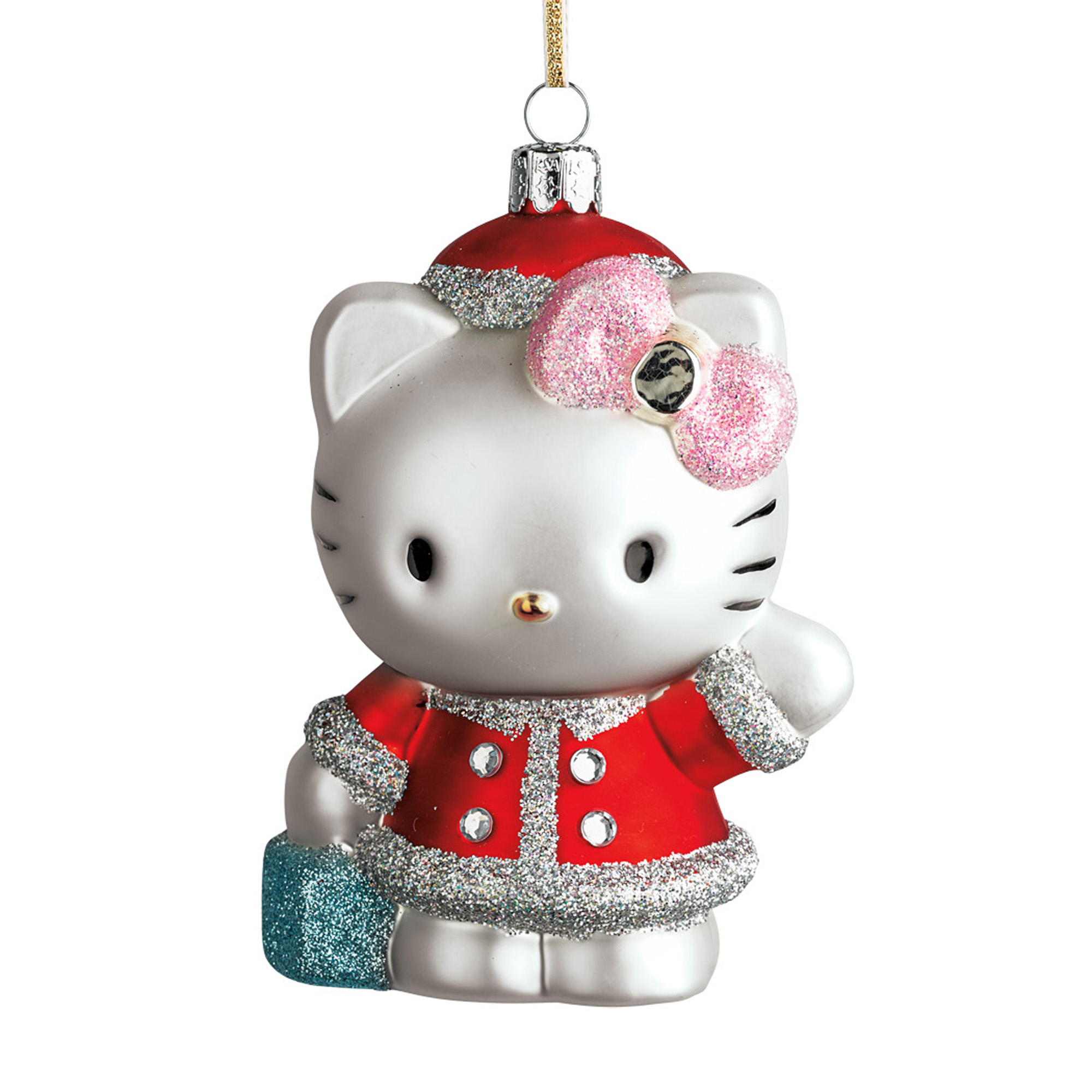 Hello kitty christmas ornament
