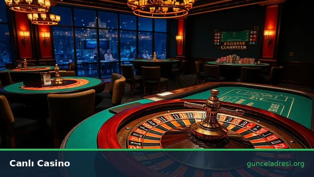 Bahsine Güncel Giriş Adresi – Canlı Casino