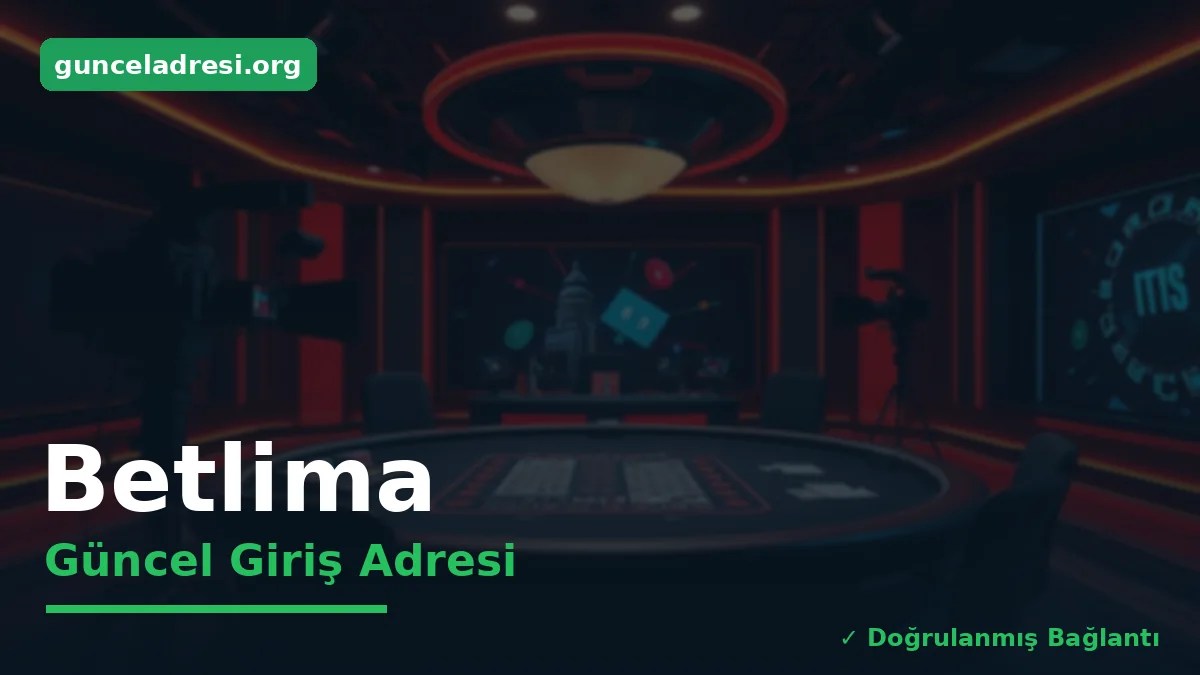 Betlima Güncel Giriş Adresi
