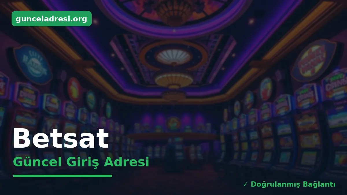 Betsat Güncel Giriş Adresi