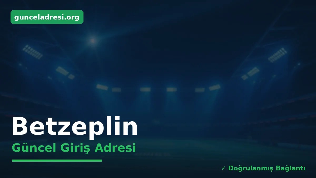 Betzeplin Güncel Giriş Adresi
