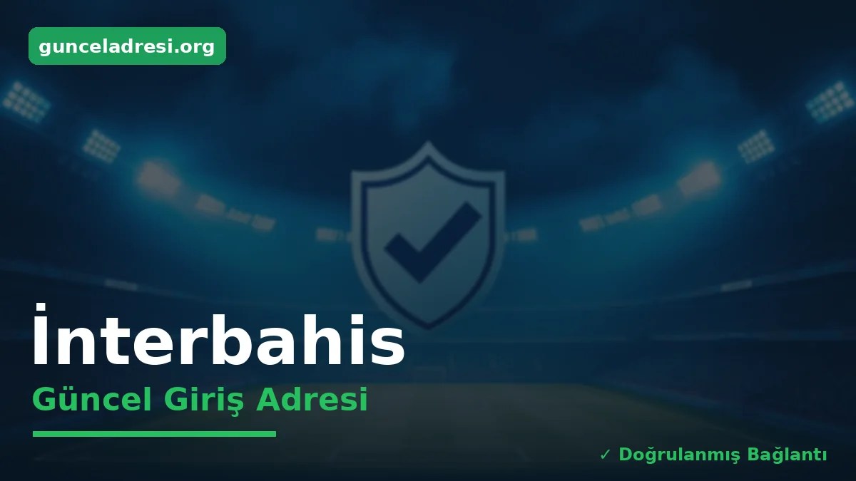 İnterbahis Güncel Giriş Adresi