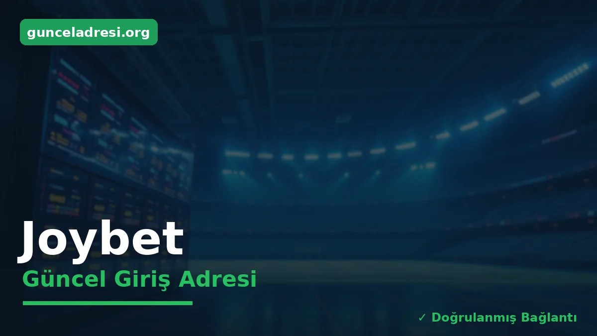 Joybet Güncel Giriş Adresi