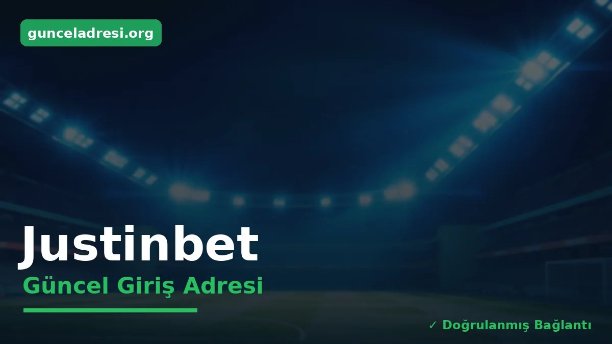 Justinbet Güncel Giriş Adresi