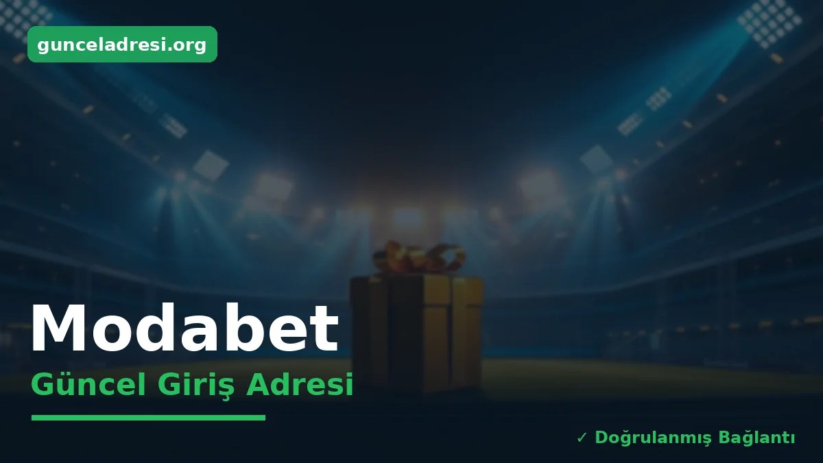 Modabet Güncel Giriş Adresi